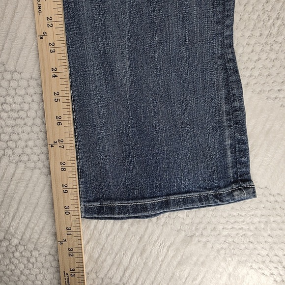 BKE Stella Bootcut Jeans Womens 29 Blue Denim Mid Rise Stretch - Picture 3 of 12